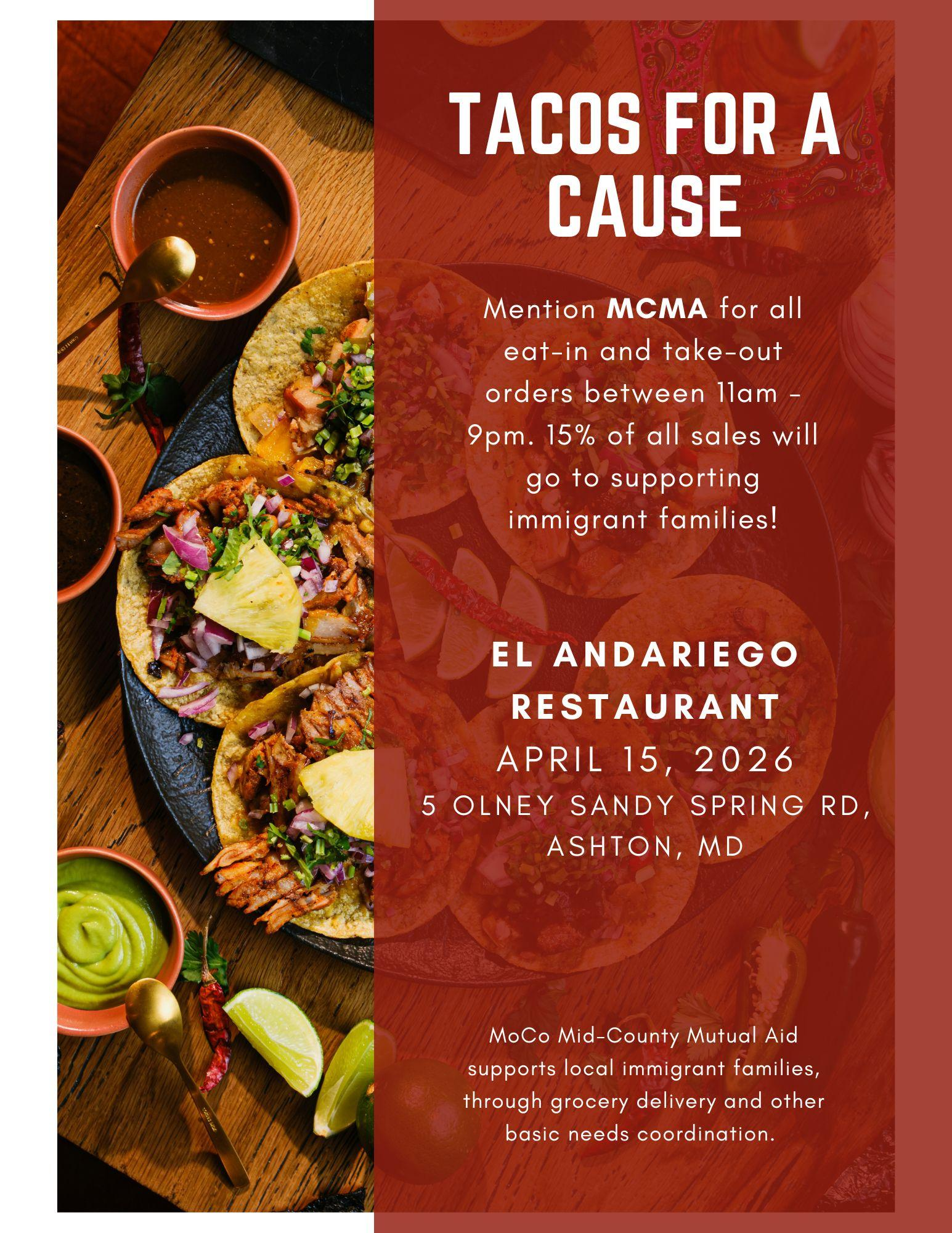 Tacos for a cause